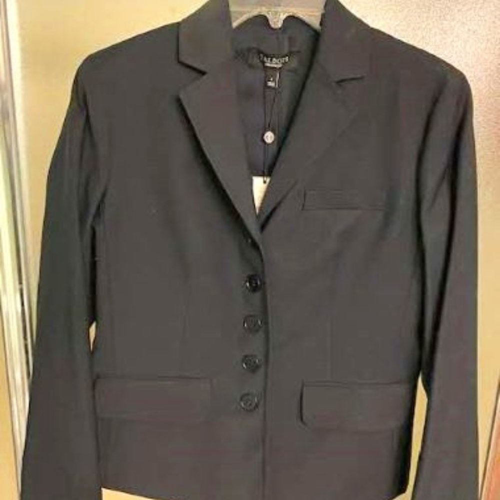 NWT Talbots Black Wool Blazer - Grace Fit
